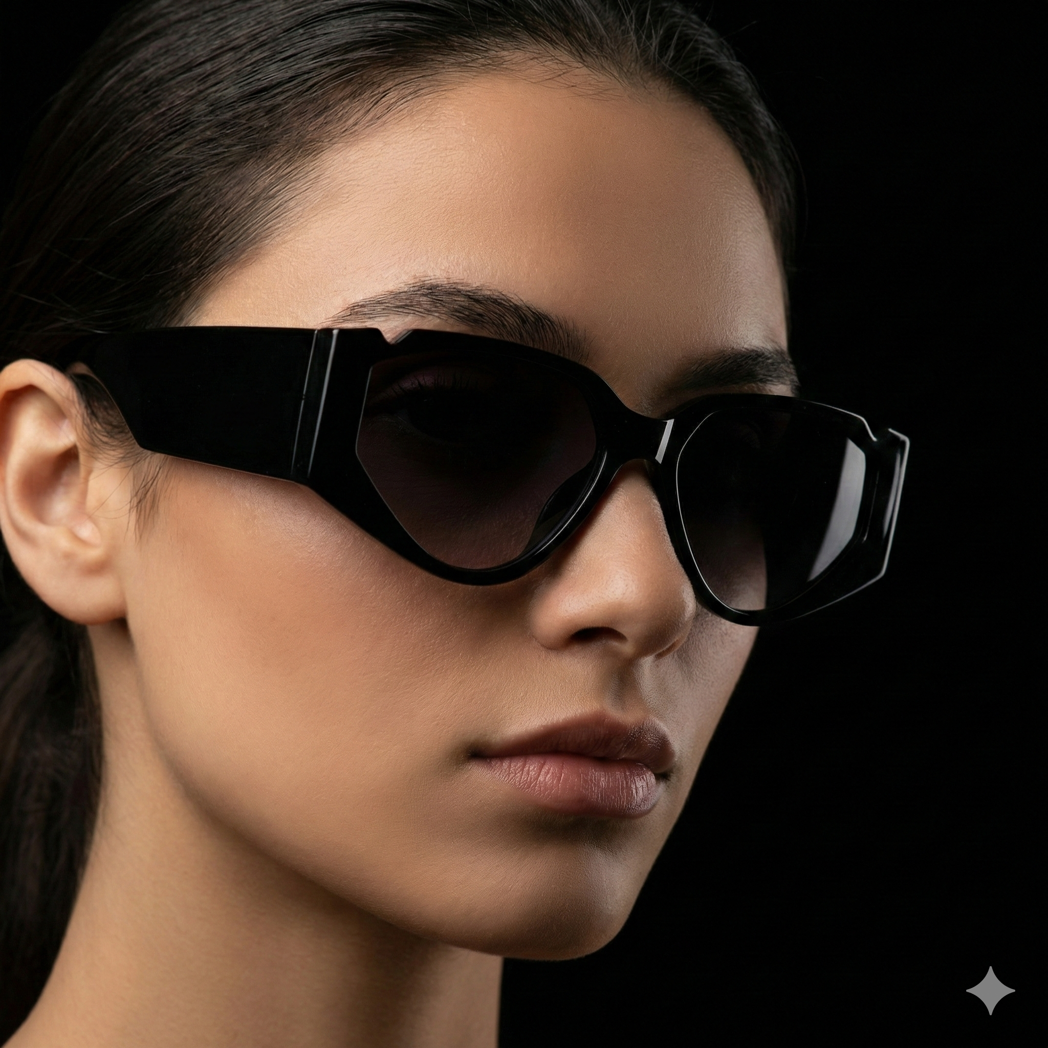 Cat Siyah V Cam Güneş Gözlüğü