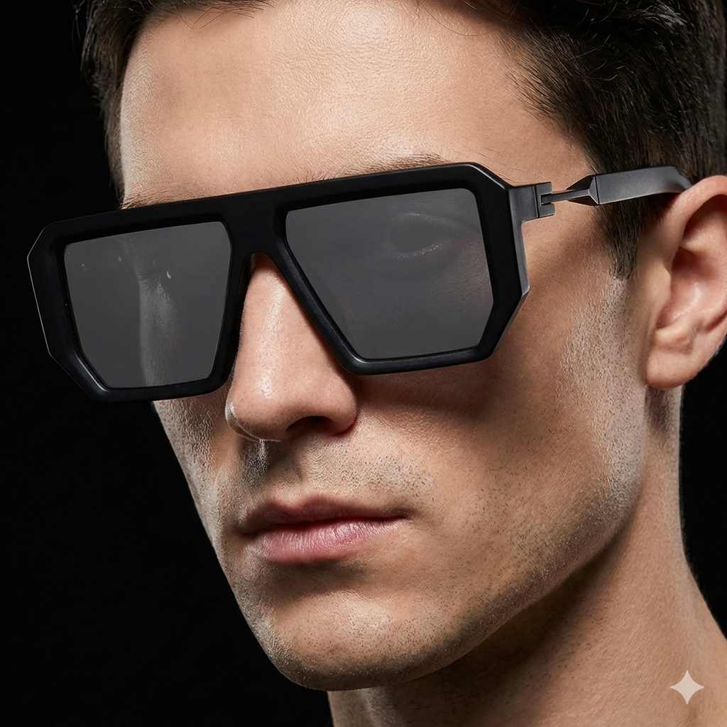 Chequar Titanyum Güneş Gözlüğü