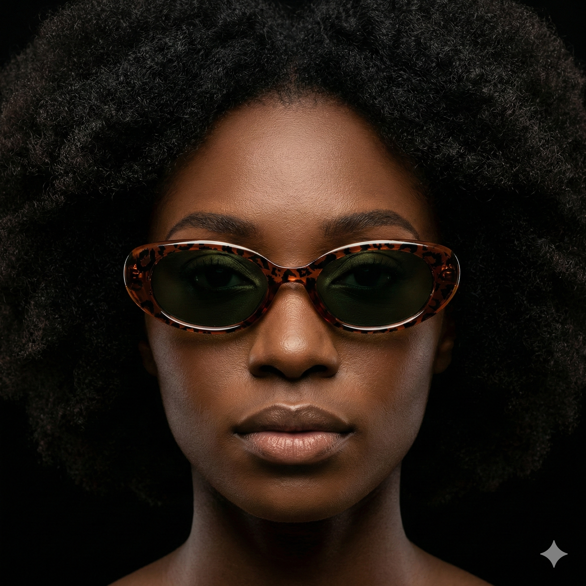 Egg Uovo Vintage Model Oval Güneş Gözlüğü