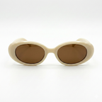 Egg Uovo Vintage Model Oval Güneş Gözlüğü