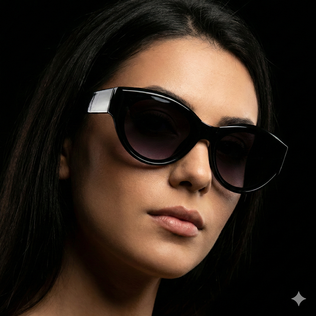 Frame Cat Oval Güneş Gözlüğü