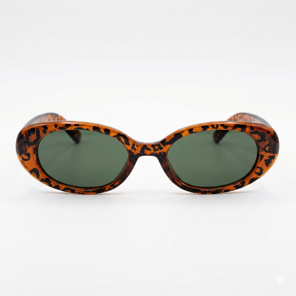 Egg Uovo Vintage Model Oval Güneş Gözlüğü